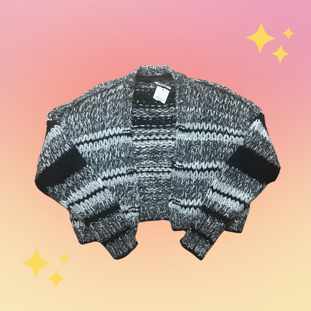 Free People Knit Boxy Cardigan